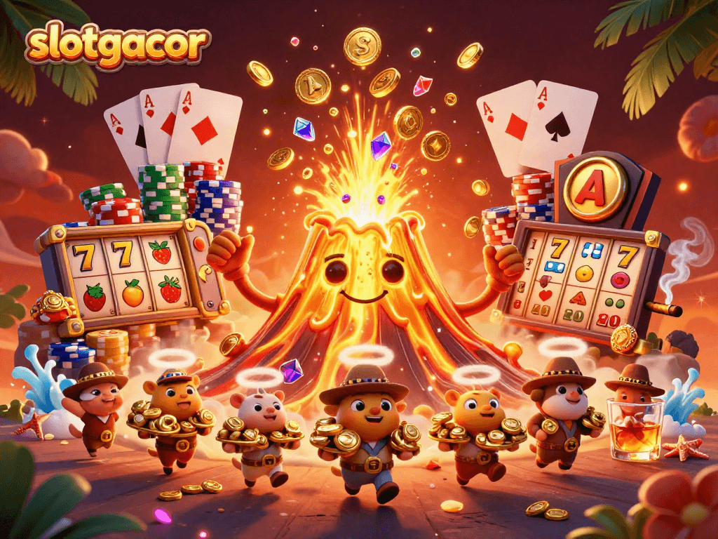 Spin the reels with slotgacor and witness the eruption of rewards!