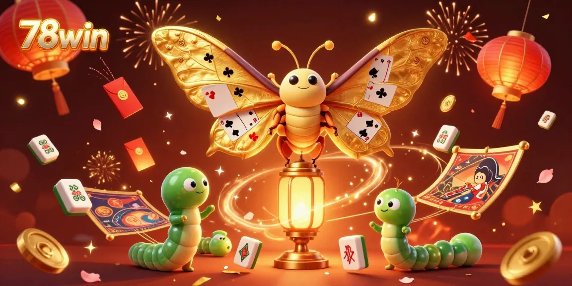 Experience thrilling gameplay with the dazzling 78win casino illustration, showcasing vibrant elements of luck.