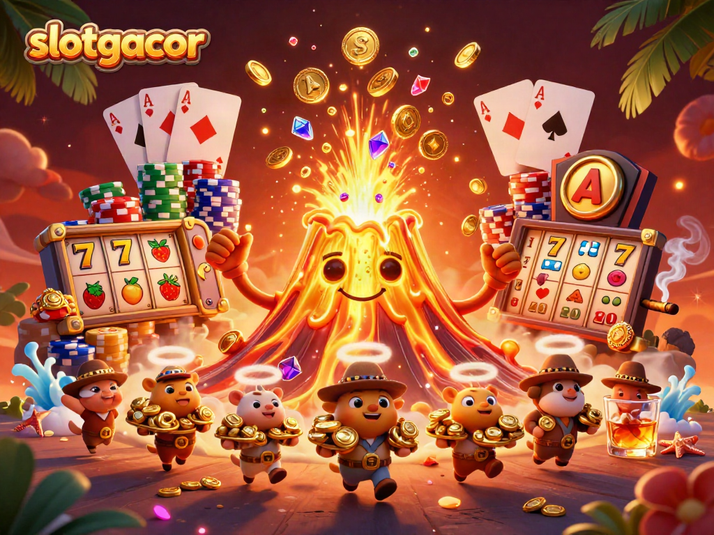 Spin the reels with slotgacor and witness the eruption of rewards!
